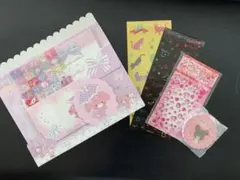 ボンボンリボンレターセット