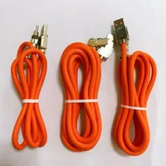 TypeC充電ケーブル USB-TypeC ３本　1m 1.5m 2m