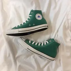 CONVERSE オールスター スニーカー ハイカット グリーン 27cm