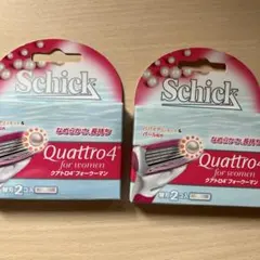 Schick Quattro4 for women 替刃 2コ入 2個セットのサムネイル