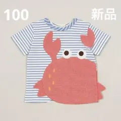 新品☆ベイビーチアー カニTシャツ 100cm - メルカリ