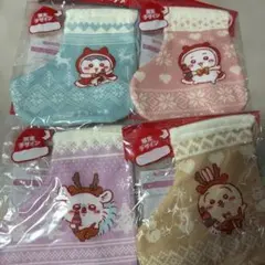 クリスマスソックスオーナメント ちいかわ はちわれ ももんが うさぎ