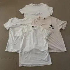 白Tシャツ 4枚セット まとめ売り