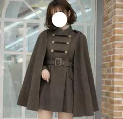 axes femme ケープコート