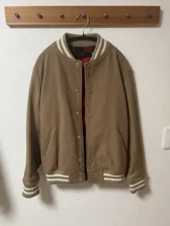 BEAUTY & YOUTH スタジャン XLサイズ ブラウン