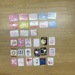 ハローキティ　フレークシール　サンリオ