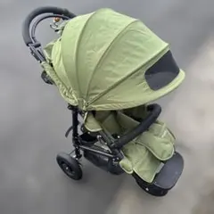 美品】AirBuggyエアバギー ココ ブレーキモデル グリーンティー 廃盤