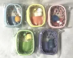 お文具といっしょ フィギュア付きポーチ お文具さん プリンさん 等 5点 ⑹