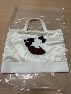 Bibiy. × familiar コラボ トートバッグ ホワイト