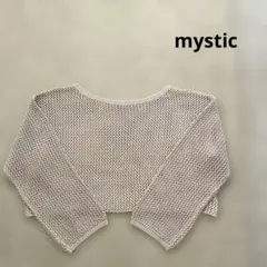 ミスティック　メッシュショートニットのサムネイル
