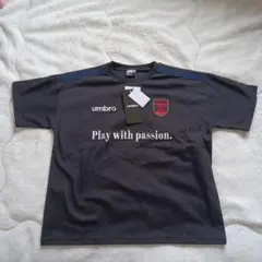 umbro 刺繍ゲームT 130 しまむら とうくん 黒