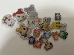 アクリルパーツ4センチ、2センチ　ハム太郎