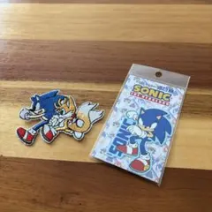 ソニック　ステッカー　ワッペン