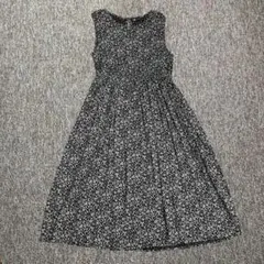 レディース ブラックワンピース ノースリーブ Mサイズ