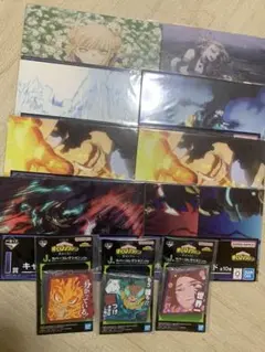 ヒロアカ　一番くじ　幸せの上に　キャンバス風ボードセット