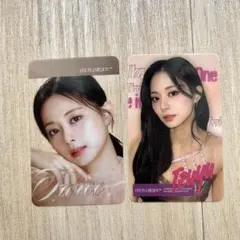 TWICE Qoo10アルバム特典クリアトレカ 2枚セット サナ - メルカリ