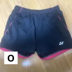YONEX バドミントン ショートパンツ 黒/ピンク