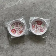だっこずし 豆皿 スシロー ノベルティ 醤油皿 寿司 刺身 景品　2箇セットのサムネイル
