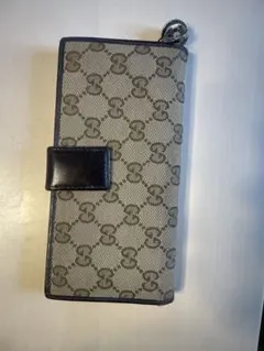GGパターン レザー長財布