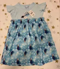 新品★ディズニー ★キッズ ★ワンピースドレス★アナ雪★サイズ100のサムネイル