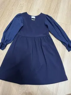 WILL MERY ネイビー ワンピース 120