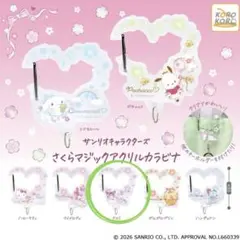 サンリオ さくらマジックアクリルカナビラ　クロミ
