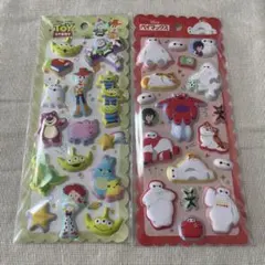 ディズニー♡マシュマロシール2種セット