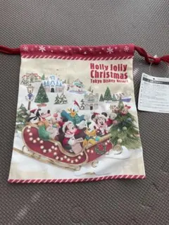 ディズニークリスマス2025 きんちゃく　巾着