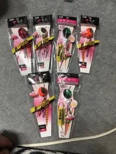ダイワ 紅牙 ベイラバーフリーα ワンデイパック 80g・100g 6個セット