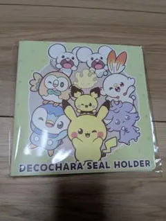 【ポケピース】ポケモンパン デコキャラシールホルダー 2025冬