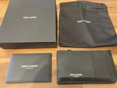 SAINT LAURENT ブラック フラグメントケース