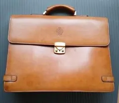 FIVE WOODS レザー ビジネスバッグ ブラウン　ファイブウッズ中古品のサムネイル