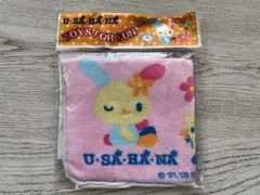 新品】サンリオ ウサハナ ハンカチ ピンク 当時物 - メルカリ