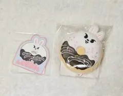 skzoo straykids ドーナツミラー ステッカー Leebit リノ