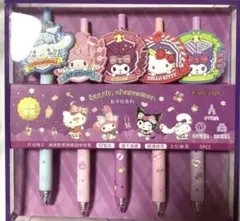 【正規品】サンリオキャラクター ボールペン5本セット