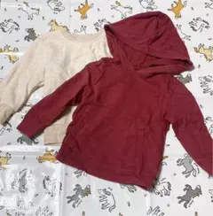 フーディー、トレーナー　セット　80サイズ