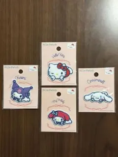 サンリオ　ワッペン シール　セリア