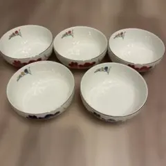 花柄小鉢 5客セット 和食器