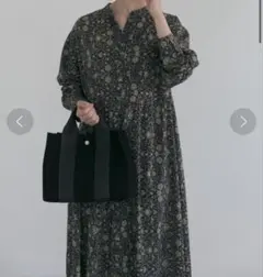 値下げURBAN RESEARCH ROSSO アラベスクマキシシャツワンピース