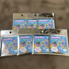 エンジェルブルー　ししゅうステッカー　7セット