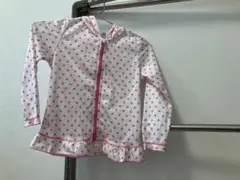 水玉模様ラッシュガード 120