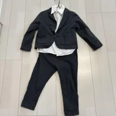 ダークグレー スーツ キッズ フォーマル　ブランシェス　branches 120