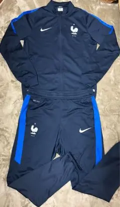 NIKE フランス代表　オーセンティック2018ロシア ドリルトップ 上下セット 2025年最新】フランス代表 ドリルトップの人気アイテム - メルカリ
