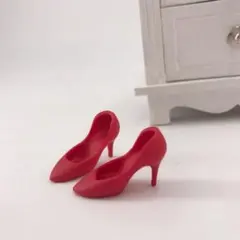 リカちゃん　ビジューシリーズパンプス赤