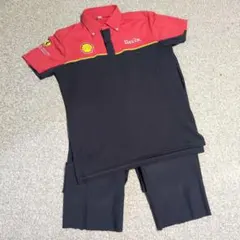 昭和シェル　ポロシャツ　パンツ　セット