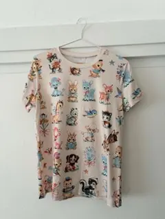 レトロ　アニマルTシャツ