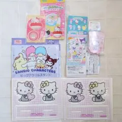 ハローキティ アクリルスタンド 4点セット