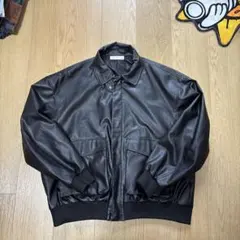 SENSE OF PLACE ブラック レザージャケット