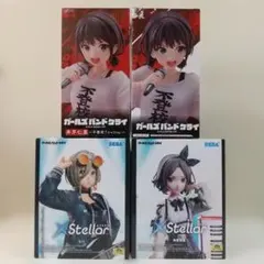 ガールズバンドクライ フィギュア4体 海老塚智 ルパ 井芹仁菜 不登校Tシャツ