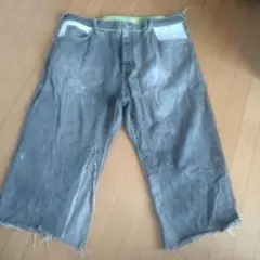 Coogi グレー ワイドパンツ w48L36